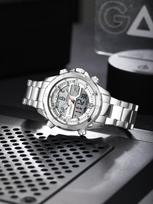 Men's Waterproof Luminous Quartz Analog-Digital Sport Watch sidabras