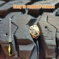 Tire Stone Removal Tool Gravel Remover Hook For Tyre Car Tyre Rock Picking Tool For Vehicle Sedan Auto Wheel Gravel Removing CHINA