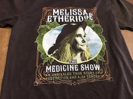 Vtg Melissa Etheridge The Medicine Tour 2019 Cotton S-5XL Black T Shirt UR450 Unisex T-Shirt XL