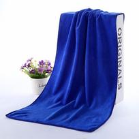 Car wash towel Microfiber thickened car towel Square towel Cleaning rag Multifunctional car towel 25*25 300g/㎡ mėlyna