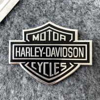 1Pc Metal Aluminum Sheet Skull Skeleton Sticker Motorcycles Head 3D Sticker Tail Fuel Tank Decorative Stickers For Harley Davidson