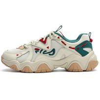 Fila Fluid 4 Retro Laisvalaikio Patogūs Gyvenimo Būdo Sportbačiai Moteriški Kreminės Baltos Žalios Raudonos F12W312101FCC 38.5 beige
