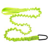Kayak Paddle Leash Canoe Paddle Holder with Adjustable Belt for Kayaking Canoeing and Paddle Boarding Accessories fluorescencinė žalia spalva