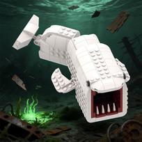 MOC Subnautica Statybiniai Blokeliai Jūros Valgytojas Bloop Gran Maj Modeliniai Blokeliai Surinkimo Žaislai Vaikams Pasidaryk Pats Švietimas Gimtadienio Dovana