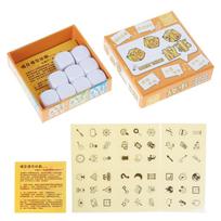 Story Dices Set, Colorful Happy Storytelling Cubes Travel Telling Cubes Funny Tabletop Game Dices for Imaginative Play 1