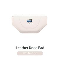 Leather Car Sticker Knee Leg Protective Pad Foot Armrest Cushion For Volvo V40 XC70 XC90 V70 V60 V50 S80 S40 AWD V90 S90 XC60