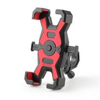 Shockproof Cycling Mobile Phone Holder 360 Rotatable Bike Phone Holder  Bicycle Accessories red-handlebar