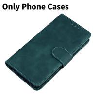For Samsung A05s Protective Leather Case With Flower Embossing And Shock Absorption For Galaxy Models Green A06