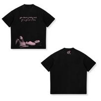 New Livia You Seem Pretty Sad for A Girl So in Love Graphic T Shirt Unisex Cotton Y2k Oversized Popular Men Women's T-Shirt Tops 4XL