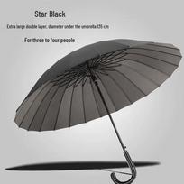 Kermit CLQ Automatic 24-Rib Double-Layer Long Handle Umbrella