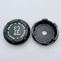 4pcs 66mm Black Rhino Logo Emblem Badge Car Wheel Center Caps Wheel Hubcaps Rims Hub Center Dust Cover Replace Car Accessories Black Rhino Badge&4pcs design High Cap