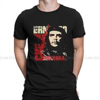 Ernesto Che Guevara Kubos revoliucija Marksistinė vyriška gotikinė didelio dydžio kasdieninė medvilninė marškinėliai apvalia iškirpte S įvairiaspalvis