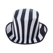 Elegantiška Unisex Kibiro Skrybėlė Šachmatinės Lentos Raštas Teatro Aksesuaras Vintažinė Cilindrinė Skrybėlė Mada 1 white