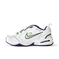 Nike Air Monarch 4 Slimming Leg Beauty Dingduo Anti Slip Wear Resistant Low Top Chunky Sneakers Unisex White Green 415445-102 (Team746-) 42