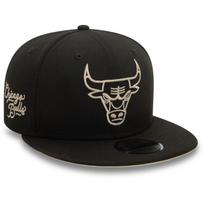 Casquette 9FIFTY - NEW ERA - Chicago Bulls - Noir - Rouge - Ajustable S/M juoda