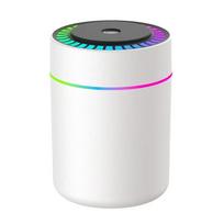 180 ml mini oro drėkintuvas USB elektrinis aromato difuzorius eterinių aliejų valytuvas Aromaterapijos rūko gaminimo lemputės automobilio namų miegamajam balta