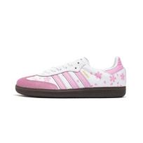Adidas Originals SAMBA OG Classic, Vintage T Shirt, Cherry Blossom Low top German Army Trainers Unisex Pink White B75806(Team634-) 35⅔