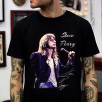 New Rare Steve Perry Tour Collection Singer Men Shirt Unisex T-Shirt S įvairiaspalvis
