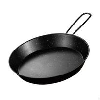 Camping Fry Pan Skillet Flat Bottom Kitchen Equipment Gear Cooking Griddle Cookware for 12 cm Diameter