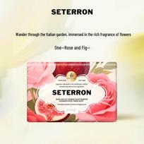 Seterron Rose & Fig Scented Soap Bar