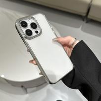 Electroplated Frame Case for iPhone 16 Pro Max/15/14/13/12 12 Pro