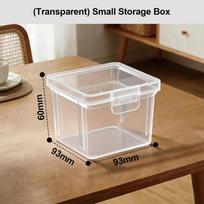Practical Plastic Tool Storage Box Transparent Multi-functional Hardware Toolbox Hardware Tool Case Tool Parts Storage