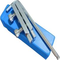 New Easy Out Stripped Screw Extractor DIY Metal Broken Screw Removal Tool Multifunctional Damaged Screw Extractor Set for Men indigo