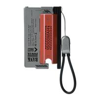 PD22.5W 1700 Mobile Power Bank Case Fast Charging Battery Case 1*21700 DIY  Battery Housing Cell Holder Welding Free Type-C raudona