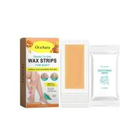 Oceaura Honey Scented Wax Strips For Gentle Hair Removal Suitable For All Skin Types