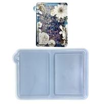 Resin Shaker Molds Photo Frame Resin Molds Silicone Quicksand Molds Resin Shaker Epoxy Casting Molds for Resin-Arts 1