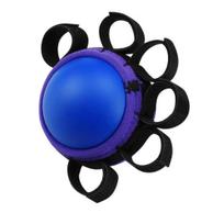 Anti-Spasticity Finger Ring Grip Trainer Elastic Ball Strengthener Training Tool mėlyna