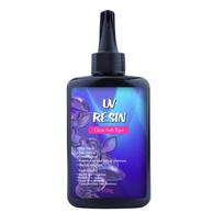 Soft Dropping Glue UV Curing Resin Quick Drying Adhesive for DIY Projects Sunlight Activated Transparent Epoxy Resin 1