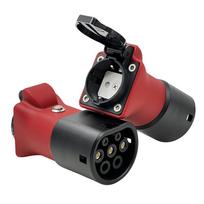 16A 220V Adapter EV Charger Adapter 3.5KW Power Output IP54 Waterproof Rating Lightweight Design Silver Plated Pins