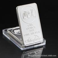 Silver-Plated Centaur Commemorative Coin and Medal Set sidabras