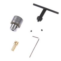 1 rinkinio mini gręžimo griebtuvas Micro 0,3–4 mm kūginis gręžimo griebtuvas ir veržliaraktis One size