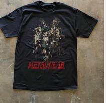 METAL GEAR SOLID VINTAGE GRAPHIC TEE S-4XL XL