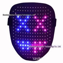 LED Gesture-Control Face-Changing Mask for Halloween & Party Atmosphere