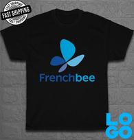 New French Bee Logo Men's Funny T-Shirt Made In USA Size S to 5XL M