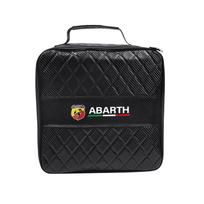 Odinis Automobilio Laikymo Krepšys Didelės Talpos Rankinė Automobilio Bagažinei Fiat Abarth 500 Tipo FR Punto Ducato Stilo Palio Bravo Pondo Viagio anglies pluošto juodos spalvos