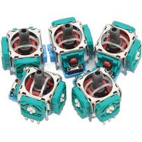 3D Joystick Analog Stick, 5Pcs Replacement Joystick Game Controller Analog Stick Module for PS5 Game Controller žalia
