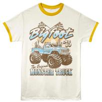 Bigfoot Monster Truck Desert Ringer T Shirt M