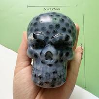 Toys Squishy Skull Pimple Popping Squeeze Creative DIY Assembly Venting Tool Sensory Design Soft Fidget Toy Adults Relieve Anxiety Gift Presents