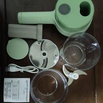 Gatling Electric Vegetable Chopper: Multifunctional Kitchen Food Processor & Garlic Masher Gatling Garlic Masher (First Gen) žalia