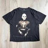 Vintage Slayer 90s Diabolus In Musica metal band tour rare bootleg t shirt XL 2XL