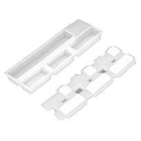 White Silicone Keycap Mould Bright Surfaces Reusable DIY Silicone Keycap Mould Personally Constructed Clear Resin Keycap Mould