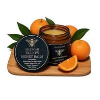 2025 Marromi Beef Tallow for Skin, Tallow Honey Balm, Organic Grass-Fed Beef Tallow Balm with Raw Honey 1pc
