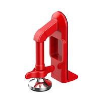 Coffee Tamper Holder Stand Espresso Pressing Station with NonSlip Base and Durable Structure for Barista Tool Organization One Size raudona