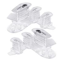 Single-Hole Hallux Valgus Separator with Magnetic Arch Support and Massage Forefoot Pad Free Size skaidri