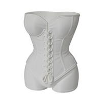 Vintage Bohemian Style Corset Dress Vase Twisted Design Plant Pot  Office Tabletop Ornaments balta