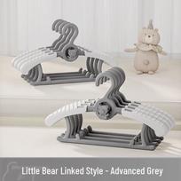 Children's Retractable Plastic Clothes Hanger & Drying Rack